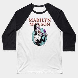 charles manson Baseball T-Shirt